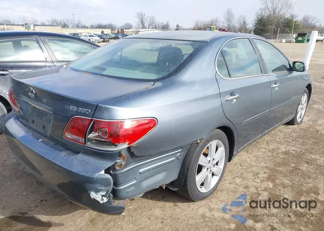 2005 Lexus Es 330 from USA, damaged, VIN JTHBA30GX55091789